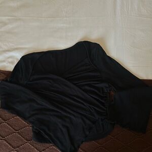 Black Long Sleeve Top